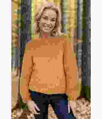 Okergul Scarlett sweater - Strikkia 2024-041-345