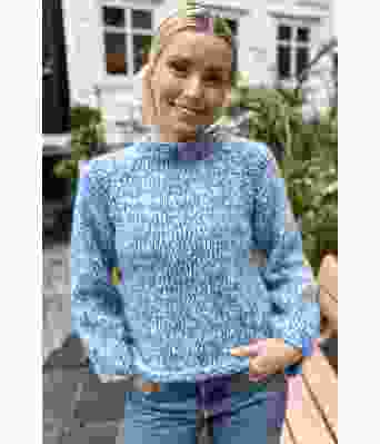 Easy peasy spotted sweater - Strikkia 2024-042B