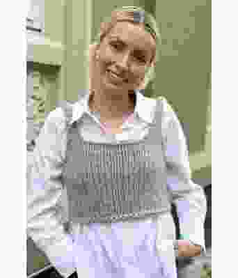 Chunky snug singlet - Strikkia 2024-047