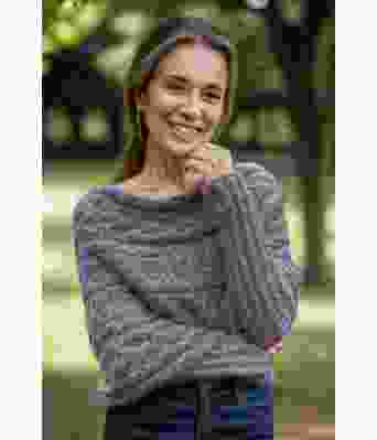 Lilla Leafy genserskjerf  - Strikkia 2024-052-369