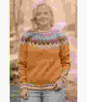 Fargerik gul riddarigenser LL0006