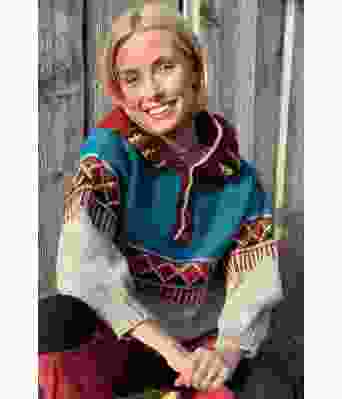 Sørvestgenser turkis og grå - Linka Neumann design SVGHG0001