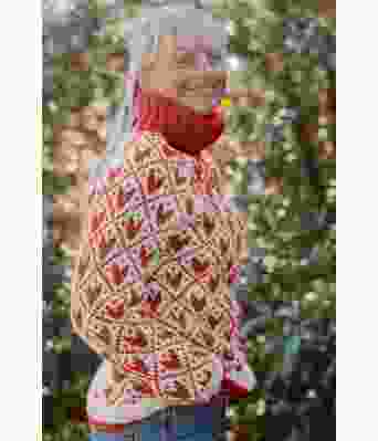 Rustfarget Svartulvgenser - Linka Neumann design SVHG0002-010