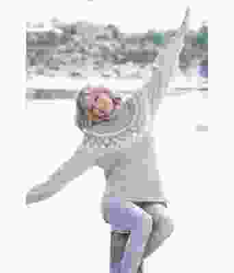 Taake dus rosa strikkegenser Kathrine Sørland - Viking 1812-07