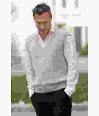 Tjommi strikket vest til herre - Viking 2129-4