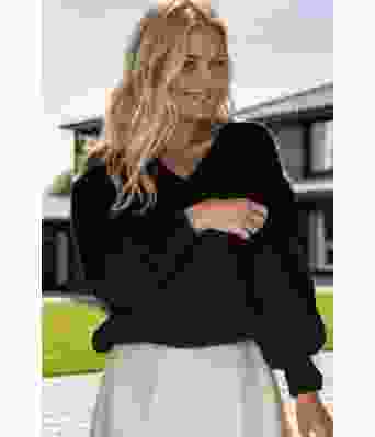 Svart Tynn Mira genser - TL0015-BF40090