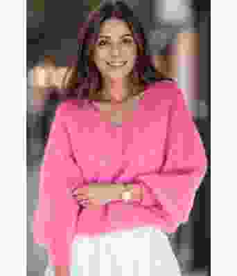 Fuksia Tynn Mira genser - TL0015-BF47952 