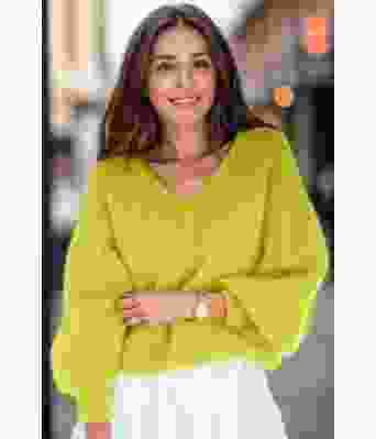 Pæregrønn Tynn Mira genser - TL0015-BF47953 