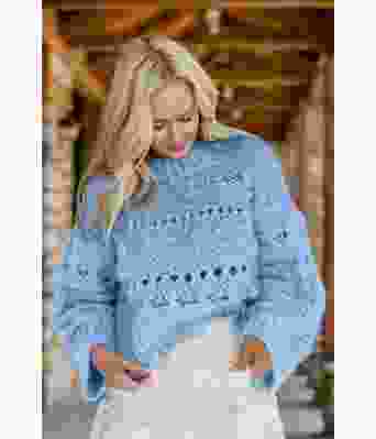 Lyseblå Bris genser - TL0016-520