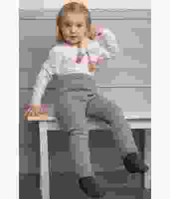 Tripp strikket ull bukse til barn - Viking 2110-18