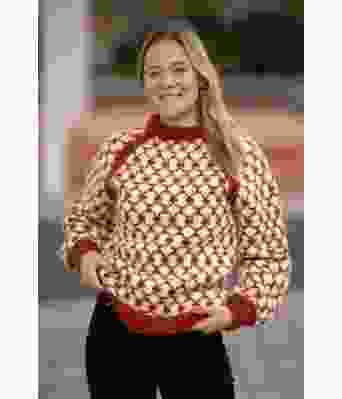 Ursa strikkegenser til dame Team Ingebrigtsen - Viking 2135-01A