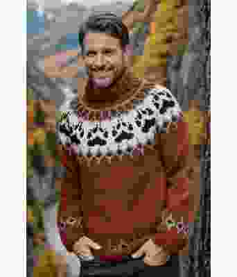 Kobberbrun villmarksgenser - Linka Neumann design VGHG0050