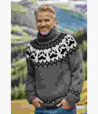 Grå villmarksgenser - Linka Neumann design VGVG0005B