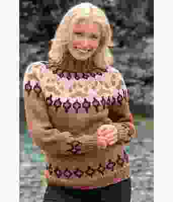 Kamelbrun villmarksgenser - Linka Neumann design VGVG0007