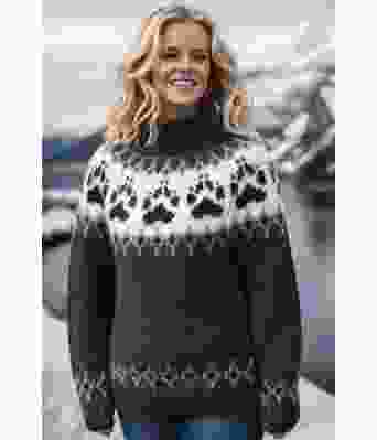 Koksgrå villmarksgenser med grått mønster - VGVG0019