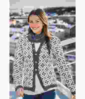 Gråblå Elidakofte - Viking 1416-18C