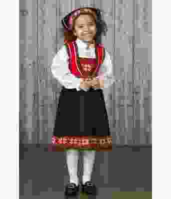 Victoria strikket jentebunad - Viking 1603-1