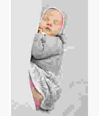 Flora hentesett til baby jente med babykjole - Viking 1608-1a