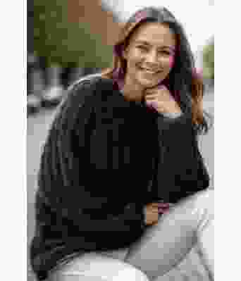 Svart Une genser - Viking-1618-6-503