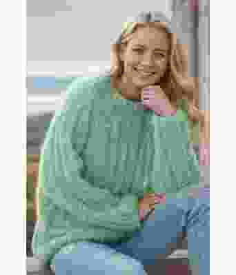 Støvgrønn Une genser - Viking-1618-6-532