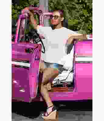 Naturhvit Miramar strikketopp - Viking 1706-06-402