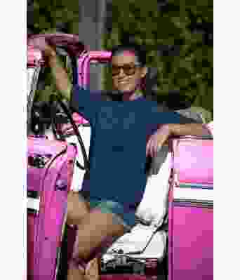 Mørkeblå Miramar strikket topp - Viking 1706-06-427