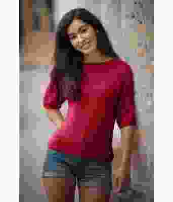 Knallrød Miramar topp - Viking 1706-06-450