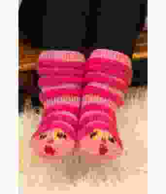 Pink Lady morsomme rosa barnesokker - Viking 1908-4