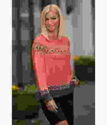 Oransje Linn genser - Viking 1917-09B