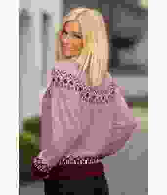 Rosa Linn genser - Viking 1917-09F