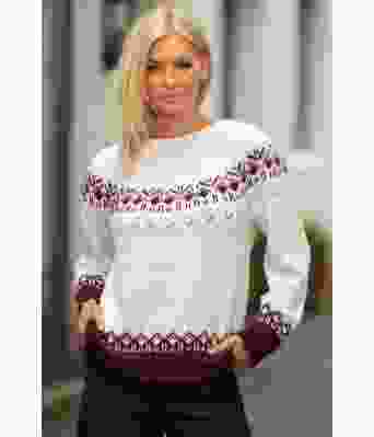 Linn strikkegenser - Viking 1917-9