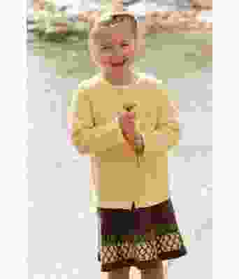 Pinnie strikkejakke og skjørt - Viking 1918-03A