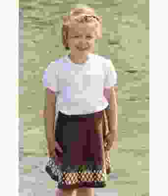 Pinnie skjørt til jente - Viking 1918-03C