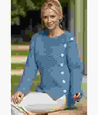 Lys jeansblå Liv genser - Viking 1923-7-326