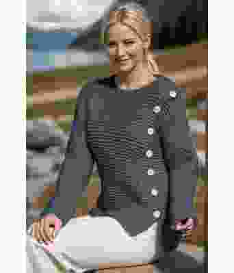 Jeansblå Liv genser - Viking 1923-7-327