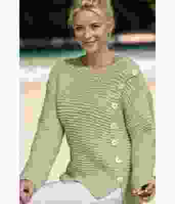 Mosegrønn Liv genser - Viking 1923-7-334