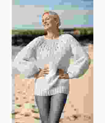 Hvit Smil genser - Viking 1923-8-300