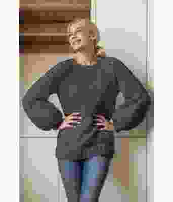 Jeansblå Smil genser - Viking 1923-8-327