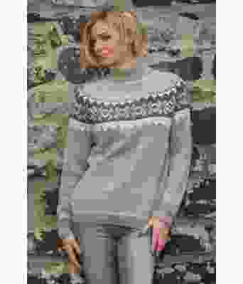 Lys graa terra genser katrhine sørland - Viking 2006-02b