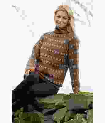 Brun minne genser kathrine sørland - Viking-2006-05a