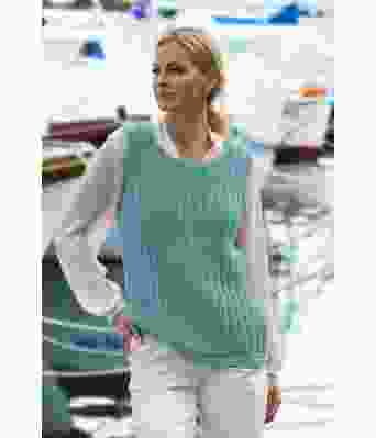 Jekt vest i lys petrol - Viking 2014-09-528