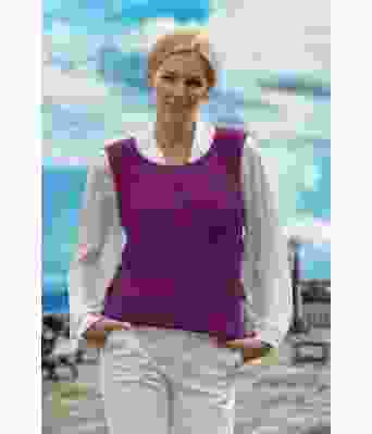 Jekt vest i aubergine lilla - Viking 2014-09-568