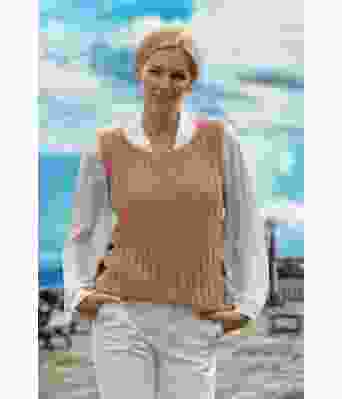 Brunrosa Jekt vest - Viking 2014-09-581