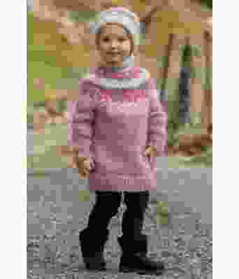 Rosa Novagenser med lue til jente / barn - Viking 2026-7