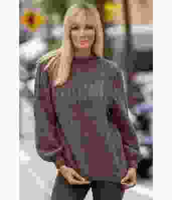 Brun Behag genser - Viking 2022-2-308