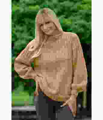 Kamelfarget Behag genser - VIking 2022-2-311