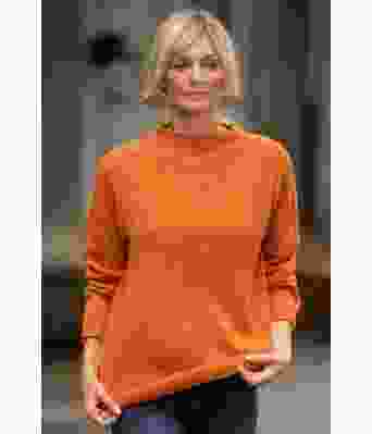 Tandori genser i terracotta (bomull) - Viking 2023-5b