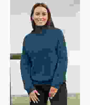 Jeansblå Tandori genser - Viking 2023-5-427