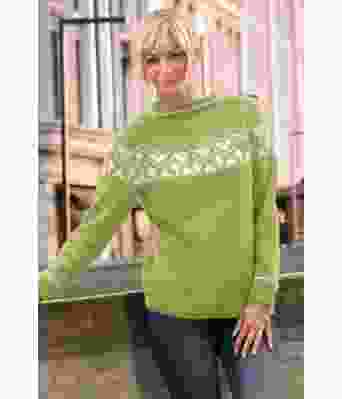 Grønn Piff genser - Viking 2023-7-431