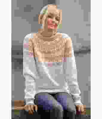 Karve strikket bomullsgenser Kathrine Sørland - Viking 2024-3